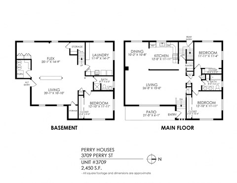3705, 3709 Perry Street & 4015 W 37th Avenue 1-3 Beds Apartment, Home, Duplex/Triplex for Rent - Photo Gallery 13